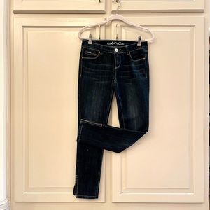 Inc DENIM skinny leg, regular fit jeans, size 4.
